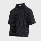ピンTシャツ_BLACK
