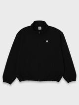 SKULL ZIP JACKET - BLACK