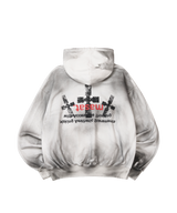  Crusades hood zip _ Dirty White 