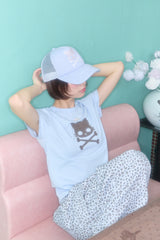 キリレオパードカーゴパンツ (BLUE)