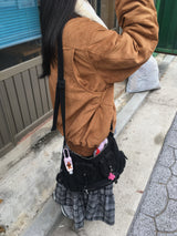 スエードシアーリングジャケット