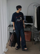 ASCLO Luno Summer Wide Banding Pants (4color)