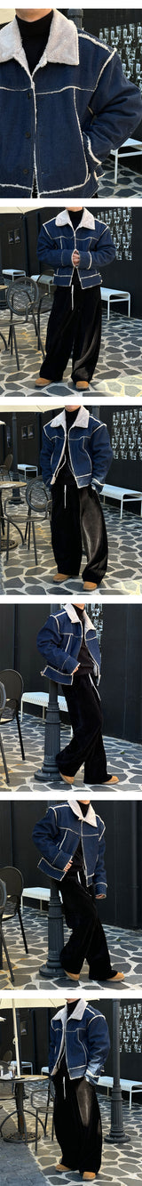 [F/W] カッティングデニムオーバフィットマスタング(2color)