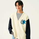 [UNISEX]GRAVER OFニットカーディガン