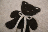 #Teddy Bear Ribbon Loose Knit (3color)