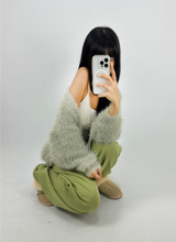 (SOFT-FIT♥) 5 COLORS マイフォームソフトデイリールーズフィットニットカーディガン