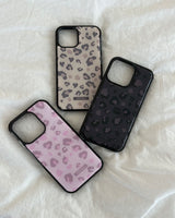 [MADE] Heart leopard epoxy bumper case(pink)