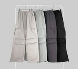 Lead Knee Pin Tuck Hem String Wide Pants