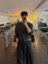 パターン ラウンド ロングスリーブ