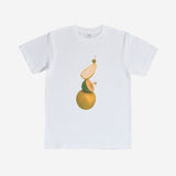 アップル & フラワーTシャツ