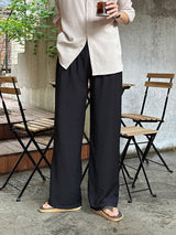 LMN Niel Natural Pintuck Linen Pants (3 colors)