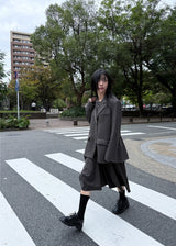 MULTI LAYER WRAP SKIRT