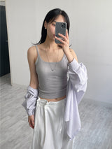 Aswell Back Slit Loose Fit Shirt