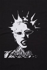 Ziv パンクグラフィックT