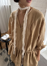 WRINKLE SCARF