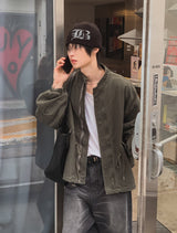Mauve Washed Short Field Jacket