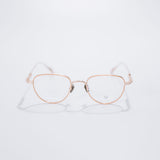 Knouun Round titanium glasses CODE. 102. F Rose Gold