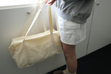 standard duffle bag (cream yellow)