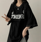 Dict Stitch Boxy Fit Short Sleeve Tee