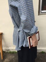 スコブ ツートーン チェック シャツ(3color)