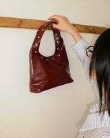 Neming Eyelet Shoulder Bag