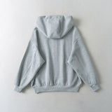 Daily High-Neck Basic Hood Zip-Up