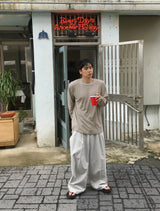 No.1348 basic one tuck wide SL (3color)