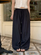 #Classic Summer Wide Banding Pants (4color)