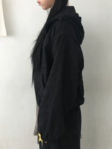 ミニザンフラワーエンボスクロップパーカー（6c）