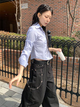 CHAINPIECE BALLOON PANTS