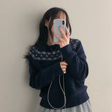 Nento デイリーウィンターラウンドニット