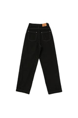 Balloon Pintuck Pants [Black]