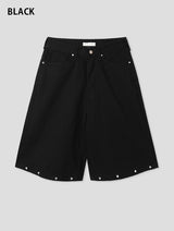 STUD BERMUDA PANTS (2C)