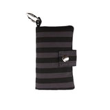 Music card wallet - piano (stripe)