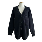 Melo Big Pocket Loose Fit Knit Cardigan