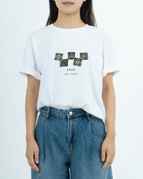 ファイブパターンTシャツ - White(UNISEX)