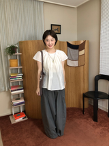 フォグピンタックパンツ