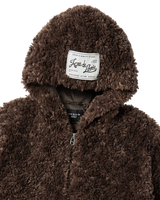 25FW TEDDY HOOD JUMPER