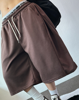 BACK POCKET SIDE PINTUCK BALLOON BERMUDA 💙🤎🖤🩶💜6COLOR