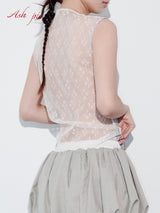 Lace vest