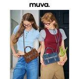 muva. ブリティッシュ リボン ミニトート
