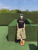 ゼロスタディクロップドショートスリーブTシャツ2C