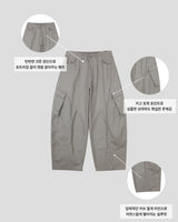 Raun Curved Cargo Wide Pants