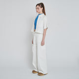 PIO COTTON CROP JACKET_OFF WHITE