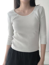 three-quarter tee (4c)