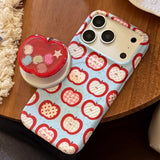 レッドアップルマグネティック iPhone ケース
