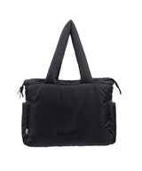 CUDDLE PADDED SHOULDER BAG (BLACK)_F24ZE913