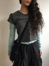 Copenhagen striped cardigan (2color)