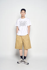 25SS ADLV プラネットショートスリーブTシャツ ホワイト
