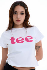 ハートTシャツ [ホワイト]